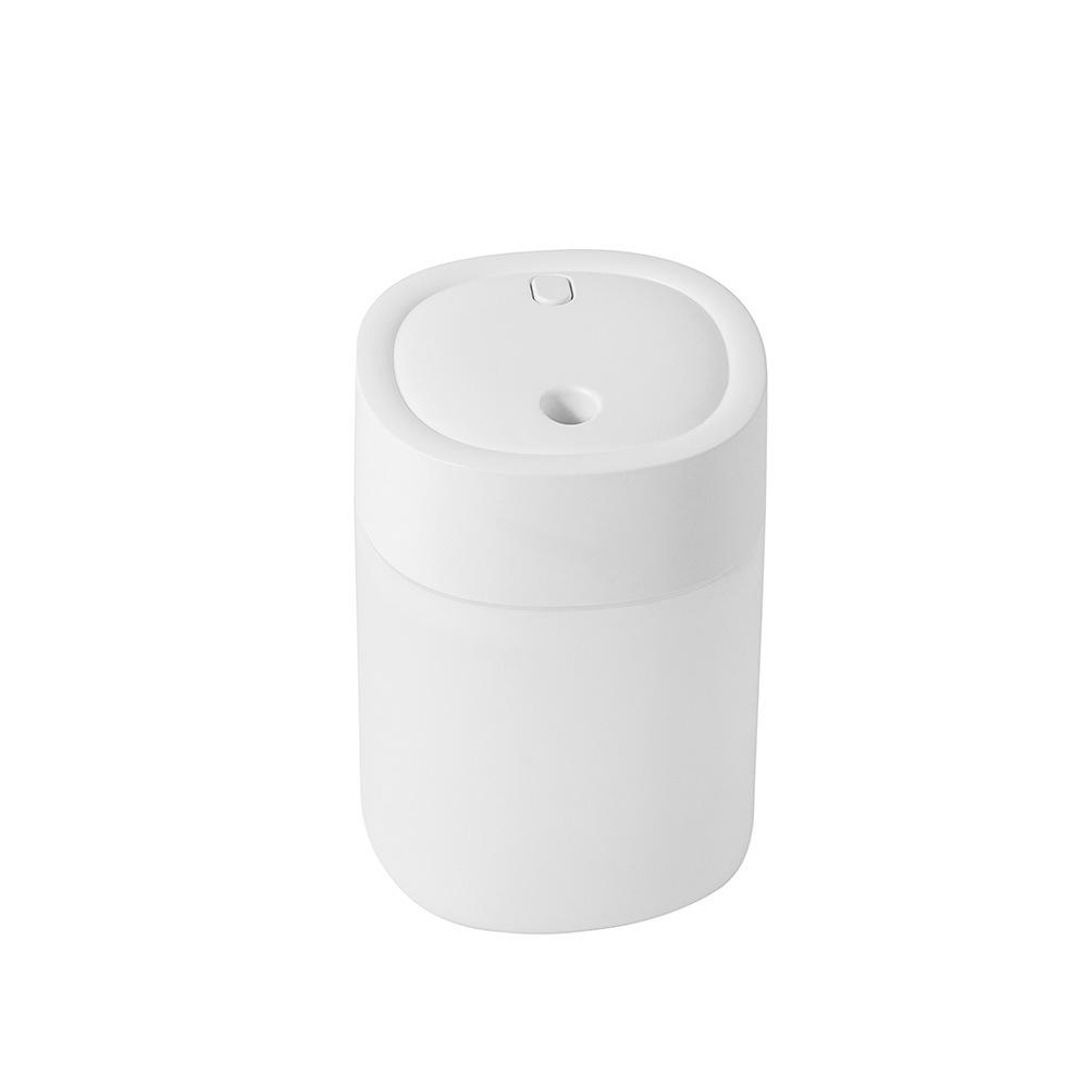 Mini USB Humidifier with Seven-Color Ambient Light for Home, Bedroom, and Car