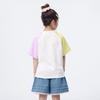 Xiao Yin Man Mädchen 10A Antibakterielles Reines Baumwoll-Kurzarm-T-Shirt