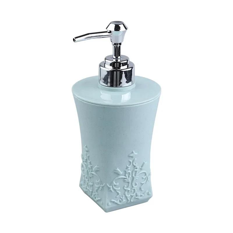 Liquid Soap Dispenser Bathroom Sanitizer Bottle Hand Pump Emulsion Shampoo Bath Shower Gel Press