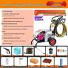 1200kg High-Pressure Car Washer with Powerful Water Pump and Brush