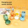 Battery-Free Hanging Pet Water Feeder No Spill Cage Mount Water Bottle Bowl Suitable For Dogs Cats Rabbits