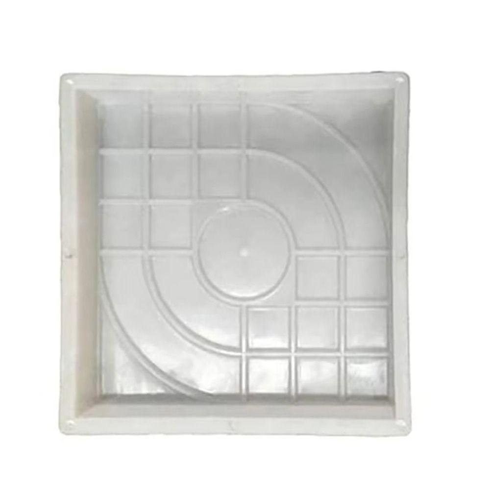 1Pcs Reusable Paving Brick Mould Plastic Concrete Path Maker Mold  For Lawn Patio Yard Garden