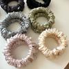 Premium Sense Satin Small Intestine Hair Band High Elasticity Durable Rubber Band Does Not Hurt Hair Rope Ball Head Women'S Hair Accessories