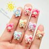 30 Pcs New Cute Mini Resin Cartoon Animal Kitten Series Flatback Ornament Jewelry Making Manicure Hairwear Accessories A128
