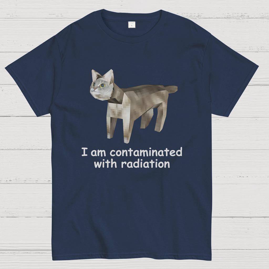 I'm Contaminated With Radiation Cotton Summer Casual Cool Loose T-Shirt