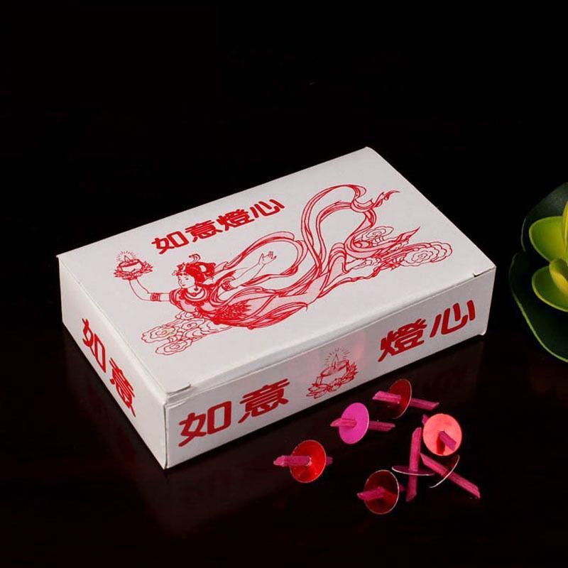 Taiwan Ruyi Floating Wick Oil Lamp for Ghee and Everburning Offerings. Natural