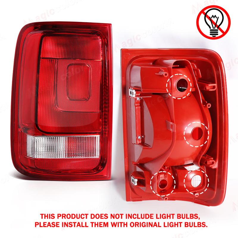 Rear Bumper Tail Lamp For VW Volkswagen Amarok 2011- Taillight Reversing Turn Signal Warning Lamp No Bulb Car Accessories