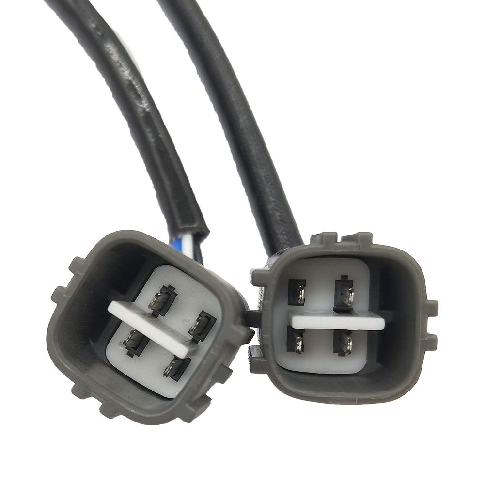 Amrxuts 2 Pcs O2 Sensor 2002-2008 Toyota Alphard ANH10 ANH15 2AZFE Rear Side Oxygen Sensor 89465-58010 89465-58020