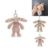 Porte-clés en peluche lapin Jellycat avec oreilles florales pour adolescents et jeunes adultes