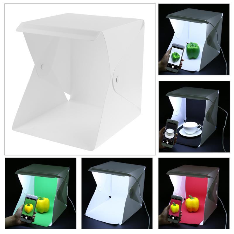 Innovative Foldable LED Light Box for Convenient On-the-Go Photography