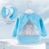 Long Sleeved Saliva Towel Burp Apron Waterproof Baby Bib Burp Clothes Baby Feeding Bib  Children