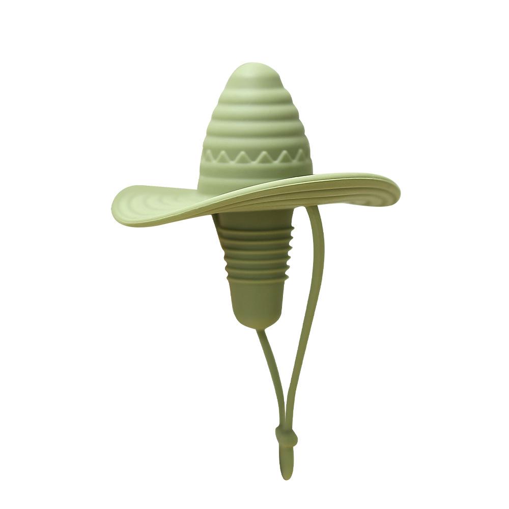 Silicone Mexican Hat Wine Stopper: Leak-Proof, Food-Grade Wine Preservation.
