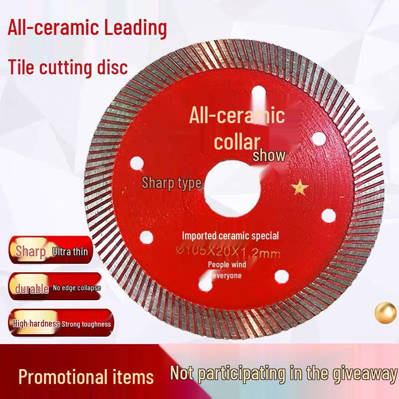 Diamond Saw Blade for Marble and Ceramic Tile Cutting, 100mm Circular Blade for Angle Grinders