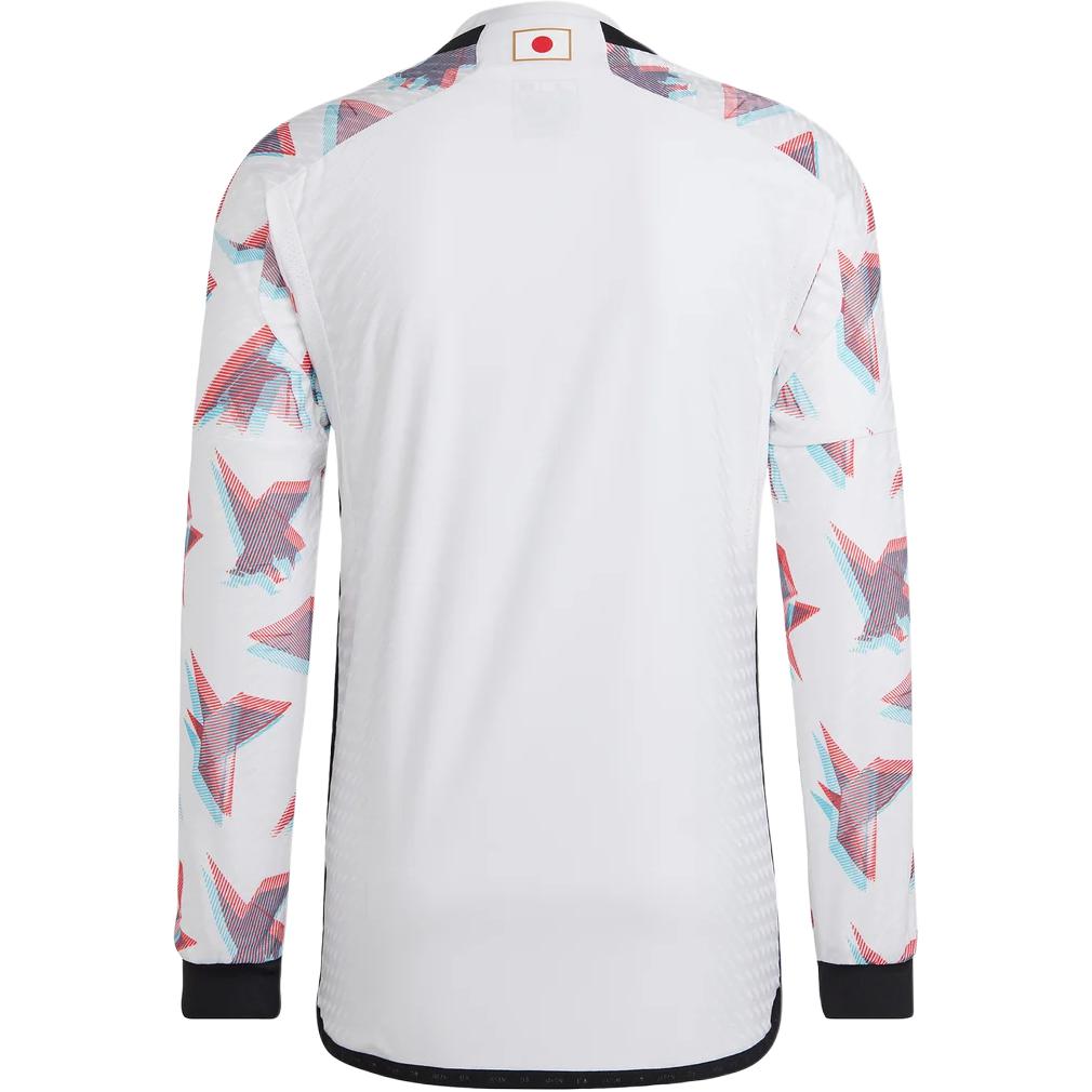 Adidas Japan National Team 2022 Away Lightweight Quick-Dry Pullover Long Sleeve Football Jersey Men jersey HC6305