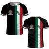 Mexico Sporty Style Print T-shirt Summer Outdoor Breathable Quick-drying Football Jersey Unisex Casual O-Neck Short Sleeve Top