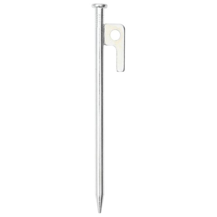 VidaXL Piquets de tente 24 pcs 20 cm 9 mm acier galvanisé, piquet de sol, piquet de tente en métal, piquet de tente en 4009367