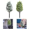 Artificial Tree Fake To Install Plant Greenery for Walkway Patio Front Porch Pathway Indoor