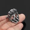 Nordischer Wikinger Lebensbaum Schutzring Schmuck