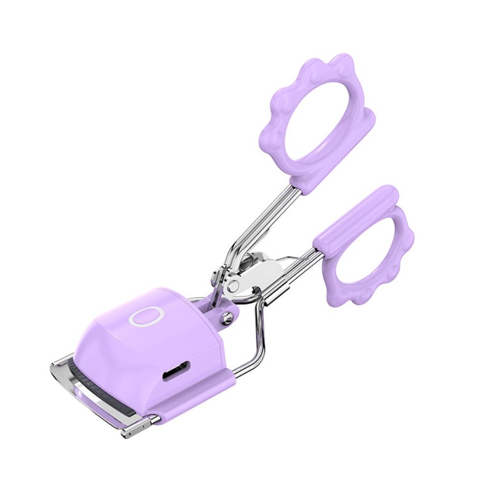2 Temperature Modes Heated Eyelash Curler Electric Lash Curler  Natural Eyelash Curling