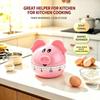 Fruit-Shaped Mechanical Countdown Alarm Clock Non-Slip Base Portable Design for Kitchen Cooking Student Study Timing