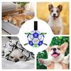 Dog Toy Ball Outdoor Dog Training Toy Soccer Ball Smallto Large Animals Tug Of War Companion For Backyard Lawn Yard Beach Garden