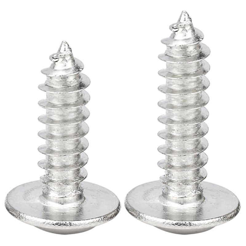 201 Stainless Steel Hexagon Self-Tapping Screw with Washer, Media Pan Head, Sizes M3/M4/M5