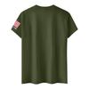 Fashionable Round Neck Short Sleeve Work Clothes Printed Tops For Mens Summer Tops