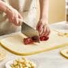 Chop And Serve Cutting Board Anti-Slip Plastic Chopping Board for Meat Veggies Safe Kitchen Essential
