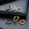 Star-Studded Diamond Earrings for Men, High-End, Cool and Trendy, Fashionable, European and American Style, Niche Design Earrings for Women