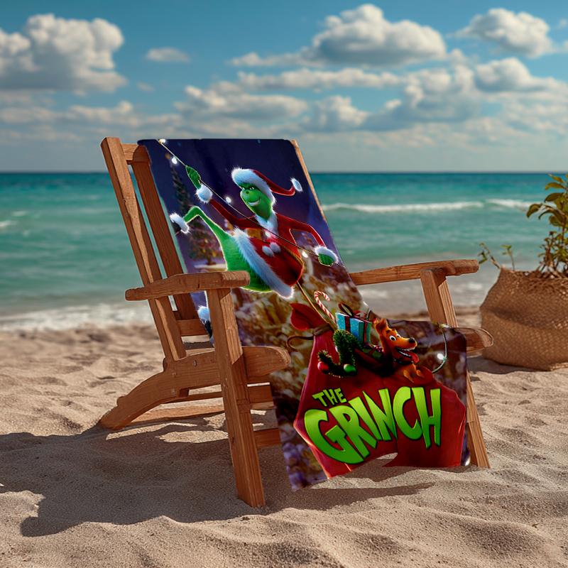 Ultra-Soft Beach Towel with Freddy Theme,Ideal for Pool - Camping, Diving - Perfect Travel Essential, Vibrant Beach Towel.