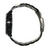 [ARTSTATE AS1771C] Men's Radio-Controlled Watch, Date and Day Display, Stainless Steel, IP Black Plated, Long Life, 100M Water Resistance