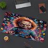 Bride of Chucky Print Mouse Pad, for Keyboard Pad Laptop PC Mat for Office Home Use, Desk Decor, Perfect Birthday Gift for Gamers