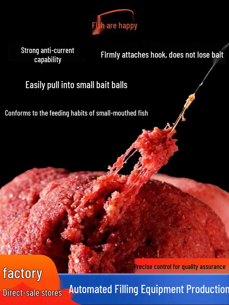 Fishy Aroma Stream Noodle Bait: Strong Scent for Wild Fishing - Ideal for Grouper, Mandarin Fish, and Minnow