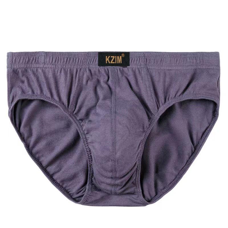 Men's Underwear Cotton Mid-rise Loose-fitting Briefs, Plus-size Fat Underwear