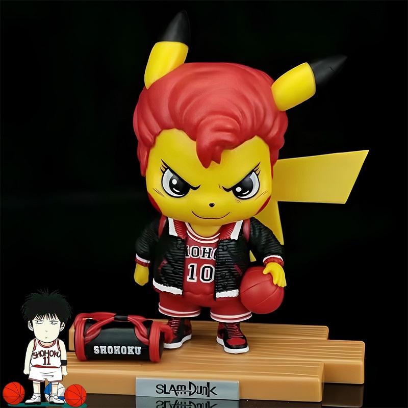 Gk Cs Ko Slam Dunk Sakuragi Pikachu Figure Collectible Model