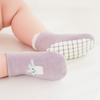 Baby Socken Rutschfeste Gummisohlen Socken Atmungsaktive Cartoon-Baumwollsocken Erste Wanderersocken Säuglings-Innenlaufsocken