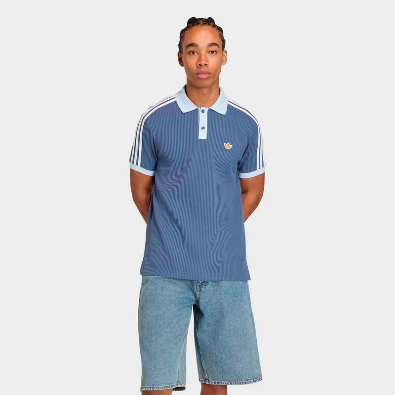 adidas Herren Strick-Polohemd