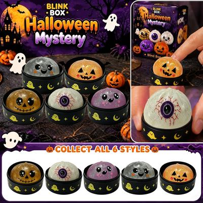 5er-Pack Halloween-Spielzeug - Stress-Partygeschenke für Kinder