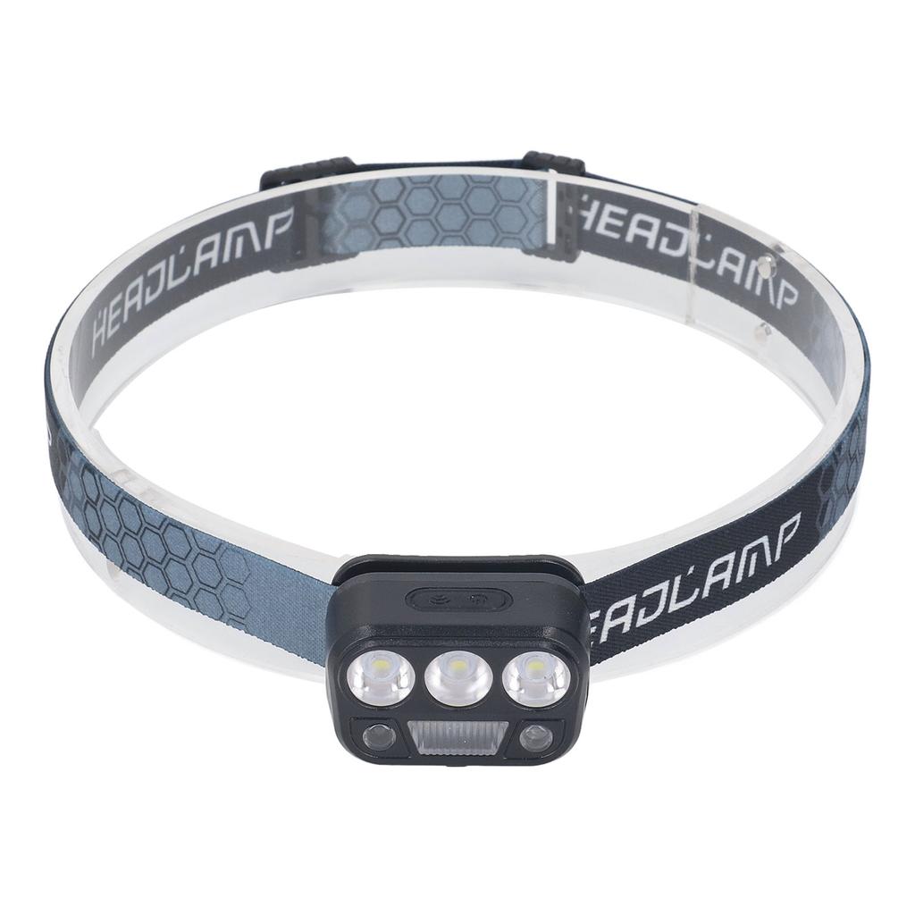 Headlamp Flashlight Angle Adjustable Ultra Bright Rechargeable Water Resistant 5 Lighting Modes Headlight for Outdoor