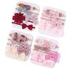 10Pcs Luxury Nylon Elastic Headband Flower Lace Hair Ties  for Baby Girl Infant Newborn Toddler