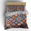 Colorful Mandala Pattern Bedding Bedding Duvet Cover Set Duvet Cover Pillowcases (1 * Duvet Cover 2 * Pillowcases, Without Duvet Insert)