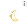 10Pz F136 Titanio Stella Luna Micro Anchoria Dermica Piercing Top Skin Diver Superficiale Labret Lingua Sopracciglio Piercing Gioielli per il Corpo