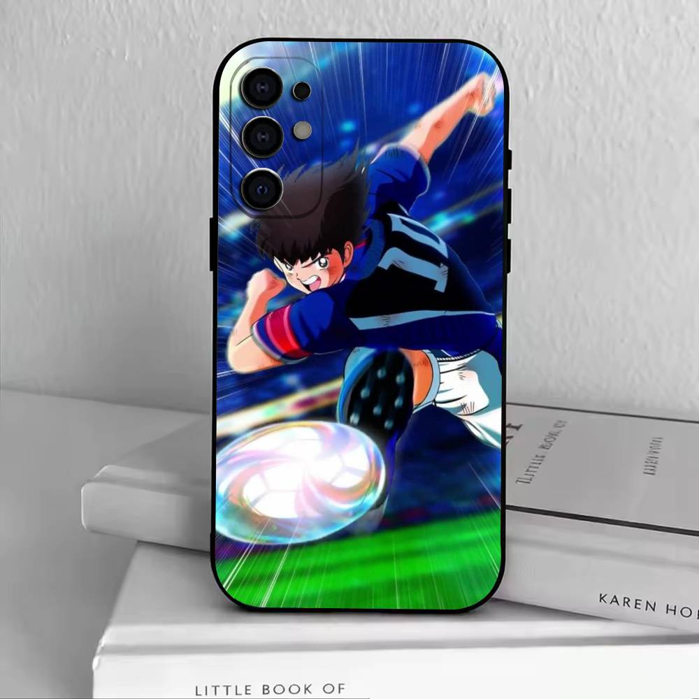 C-Captain Tsubasa A-Anime  Phone Case For Samsung S25,S24,S21,S22,S23,S30,Ultra,S20,Plus,Fe,Lite,Note,10,Black Cover