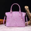 Portable Crossbody Retro Women's Bag Multicolor Crocodile Brahman