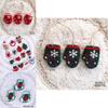 Christmas Tree Wool Felt Ornaments With Cartoon Design For Holiday Decor