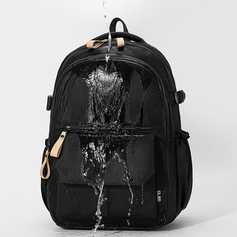 Schoolbag Casual and lightweight student schoolbag Couple commuting computer bag Large capacity backpack High value simple backpack
