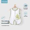 Youqi Baby Sleeveless Summer Jumpsuit - Cute, Lightweight, Side-Opening Design