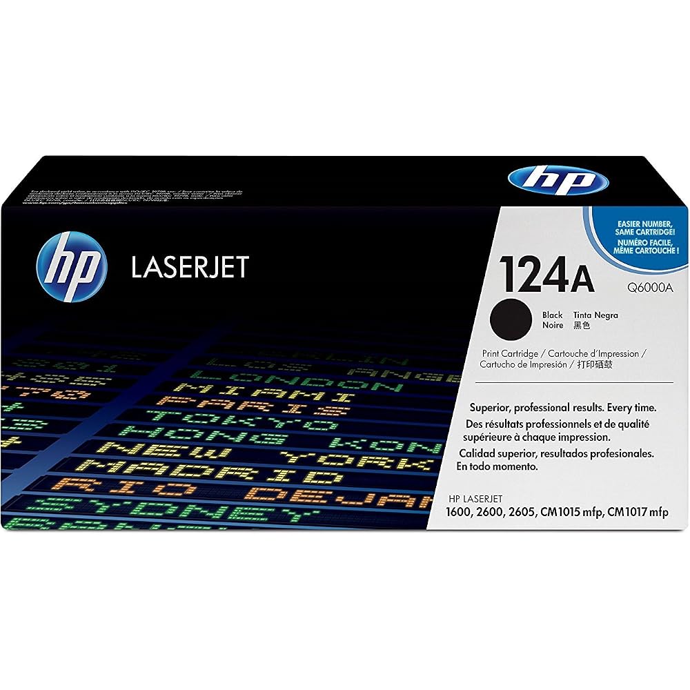 Hewlett-Packard LaserJet Color Toner LJ-124A (CB541A/CB542A/CB543A) 3-Pack