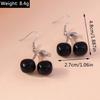 Youthful Cherry Drop Earrings Beautiful Alloy Cherry Pendant Earrings Adornment for Dates and Social Events
