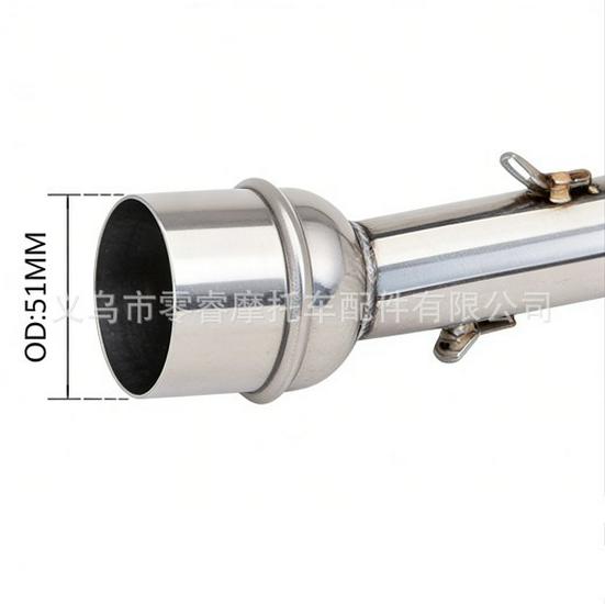 Front Bent Pipe for GY6 125/150 Full Exhaust System